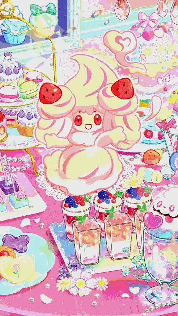 ai character: Cream background