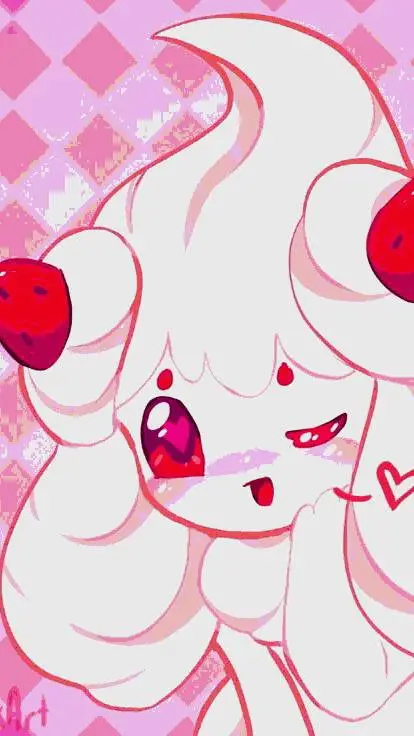 ai character: 🍰Cream🍓  background