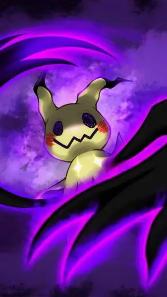 ai character: Mimikyu background