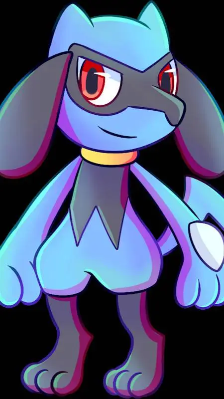 ai character: Riolu background