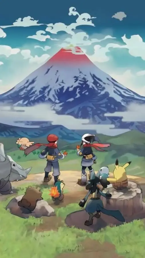 ai character: Pokemon LA background