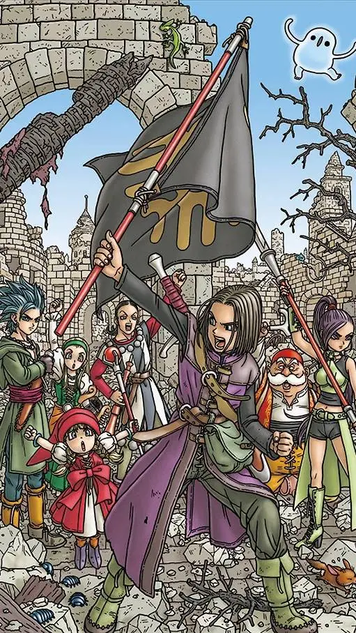 ai character: Dragon Quest XI RP background