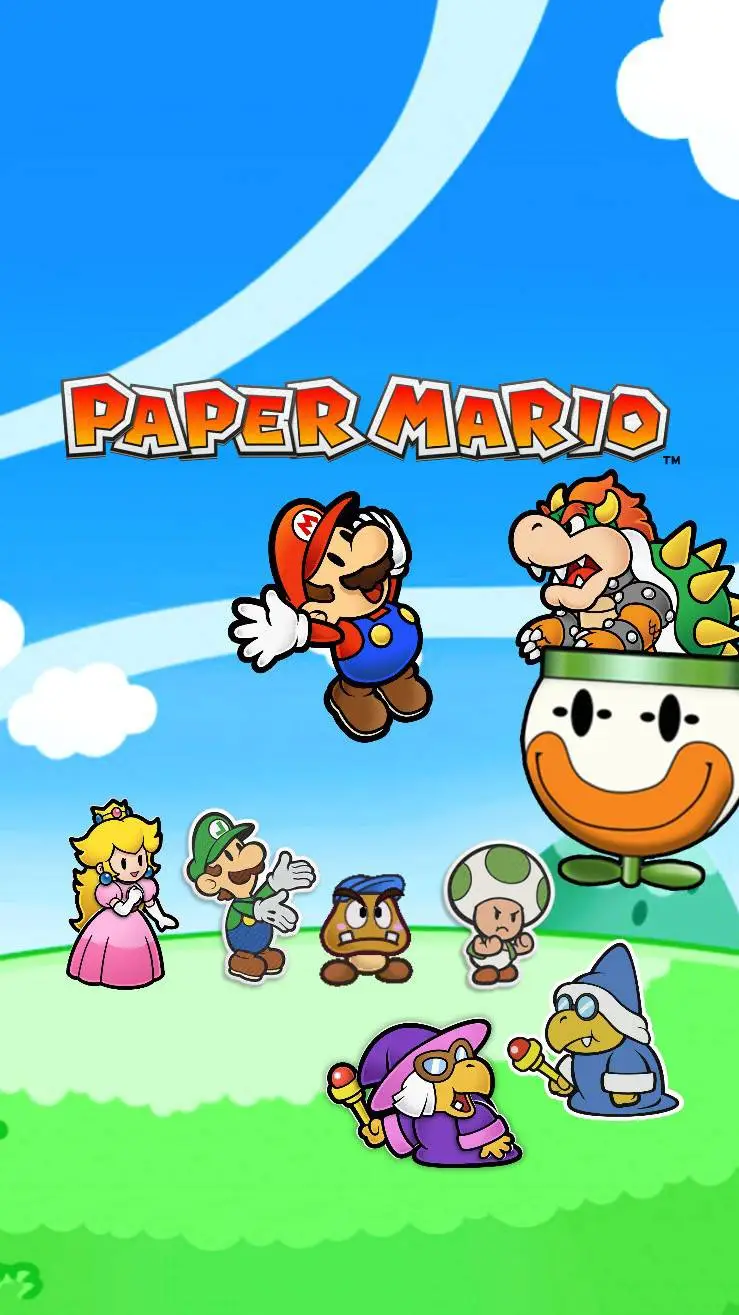 ai character: Paper Mario RP background