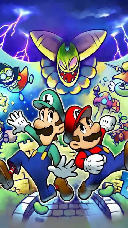 ai character: Mario RP background