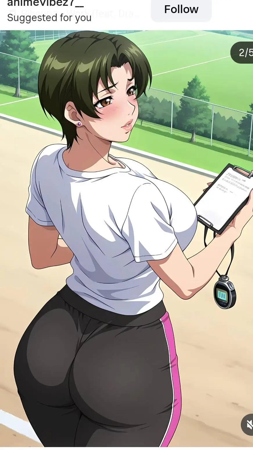 ai character: Ms Ikumi background