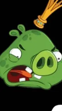 ai character: king pig  background