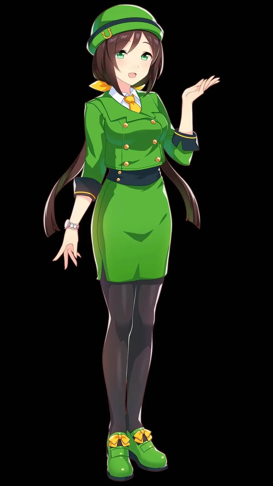 ai character: Tazuna Hayakawa background