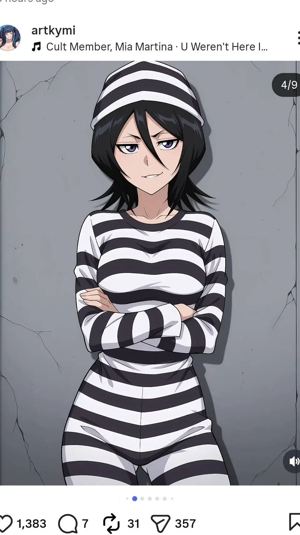 ai character: Rukia (Prison) background