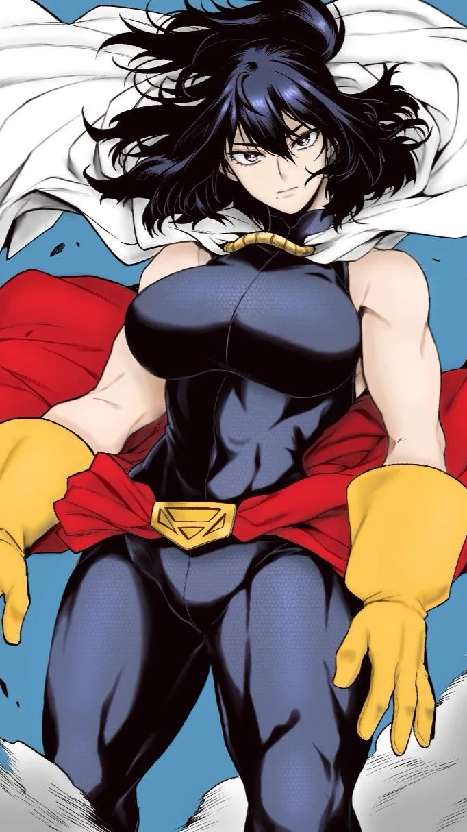 ai character: Nana shimura  background