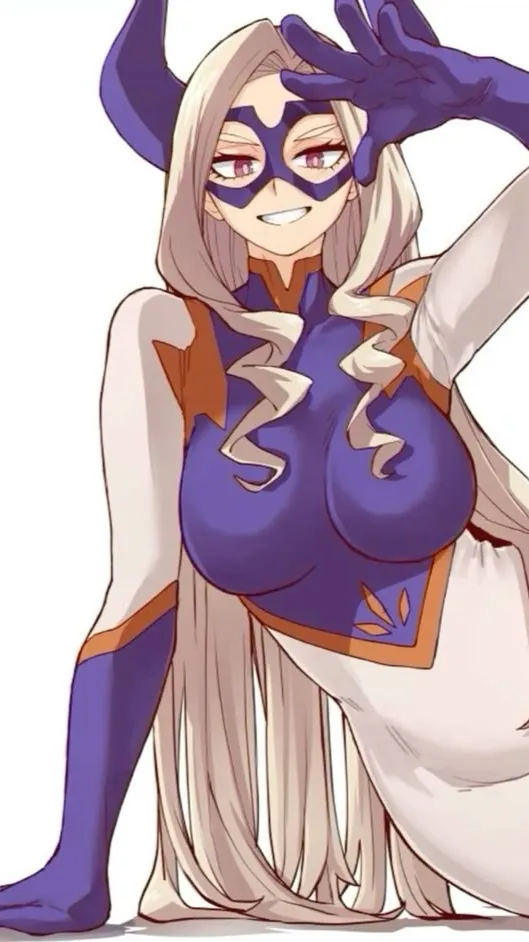 ai character: Mt lady  background