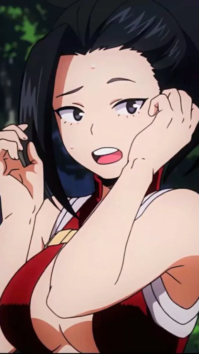 ai character: Momo  background