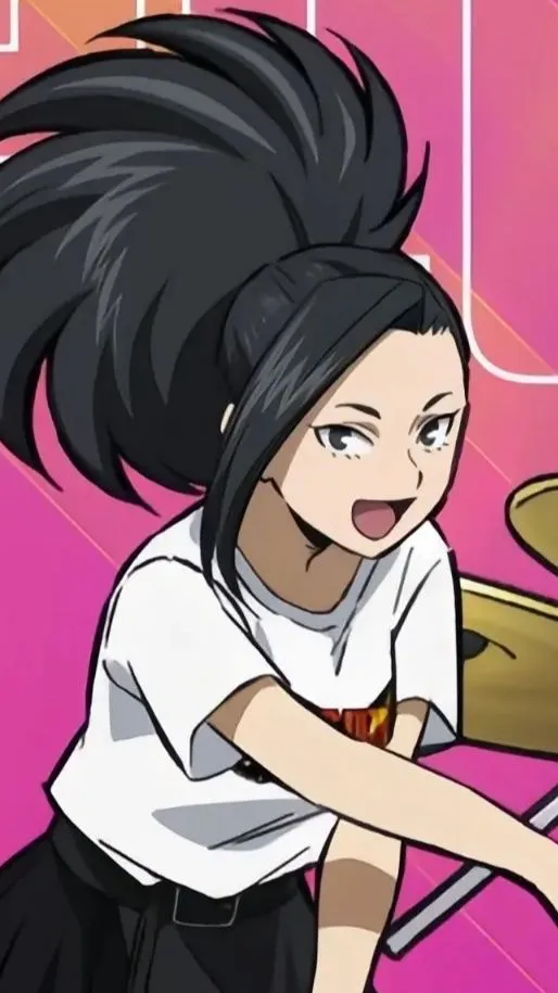 ai character: Momo  background