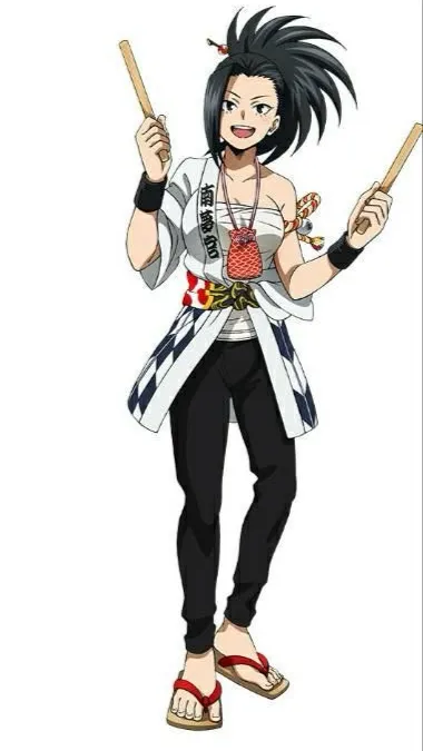 ai character: Momo  background