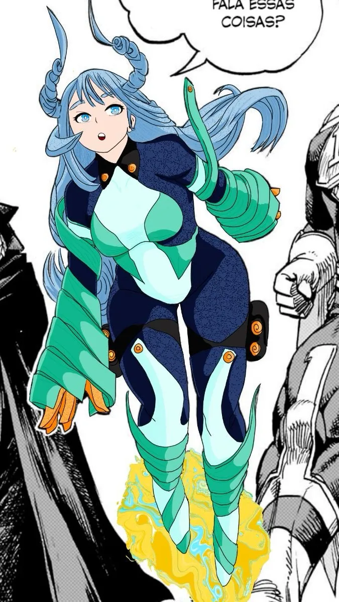 ai character: Nejire  background