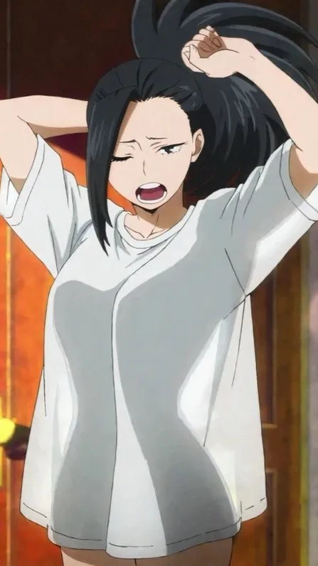 ai character: Momo  background