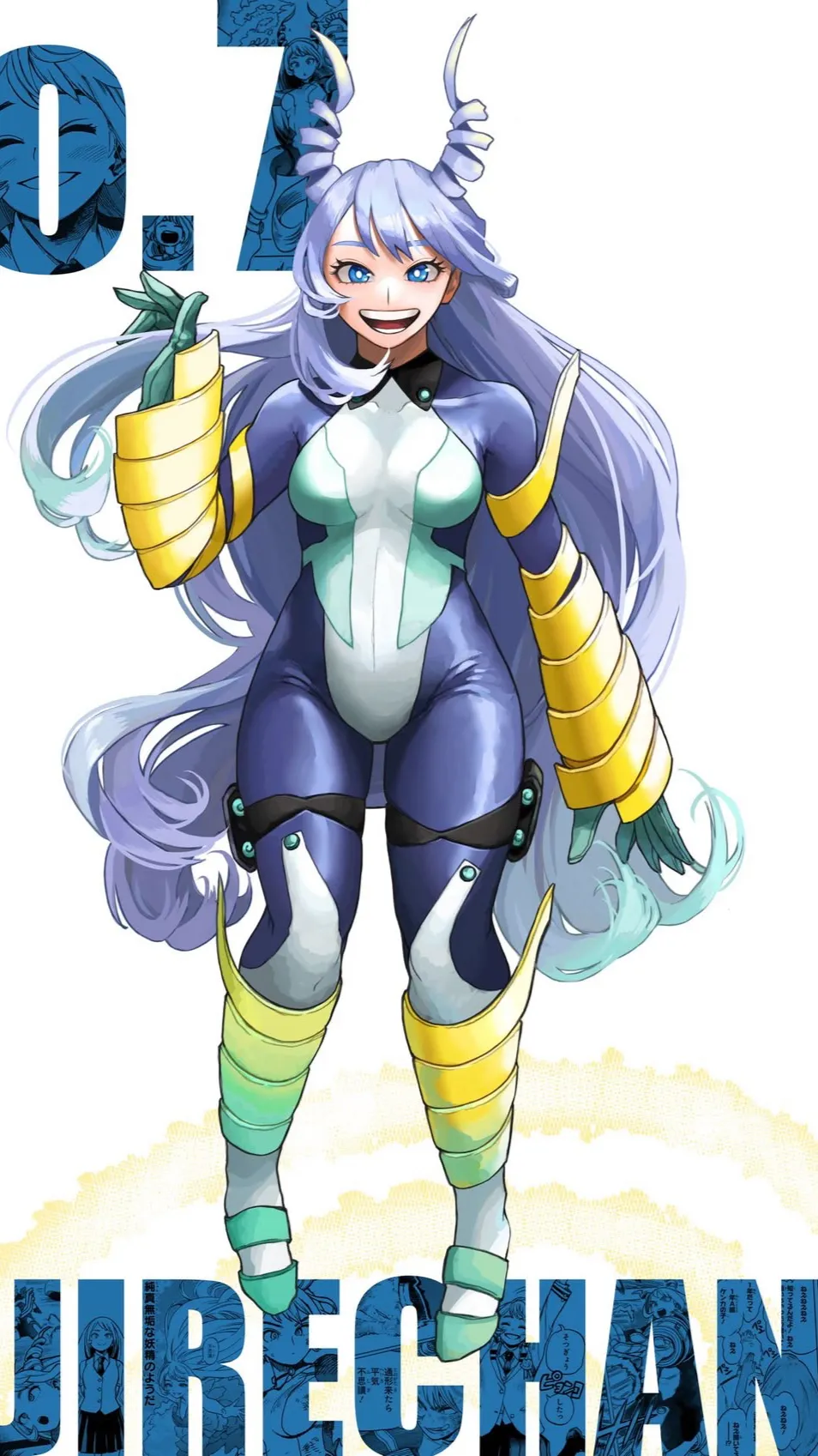 ai character: Nejire  background