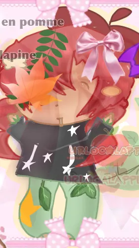 ai character: Apple(me) background