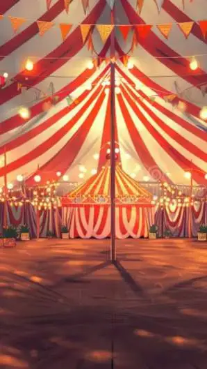 ai character: 🎪 ~ 𝙲𝚒𝚛𝚌𝚞𝚜 ~ 🎉 background