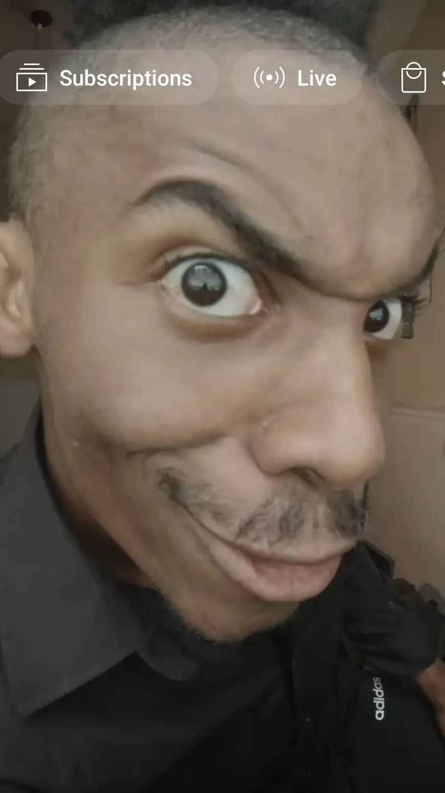 ai character: I ATE MY GRANDMA background