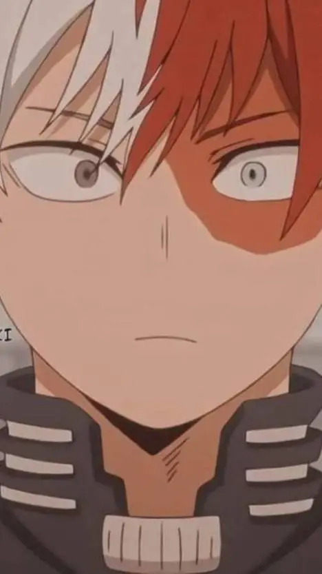 ai character: shoto todoroki  background