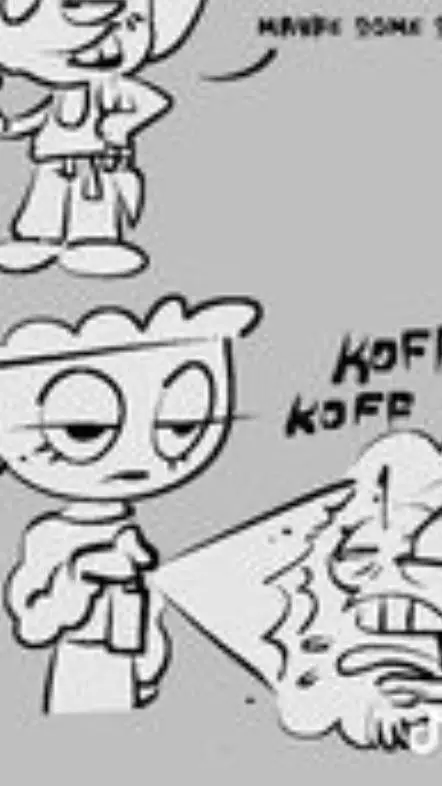 ai character: SHRIMPTEA ANGST?? background