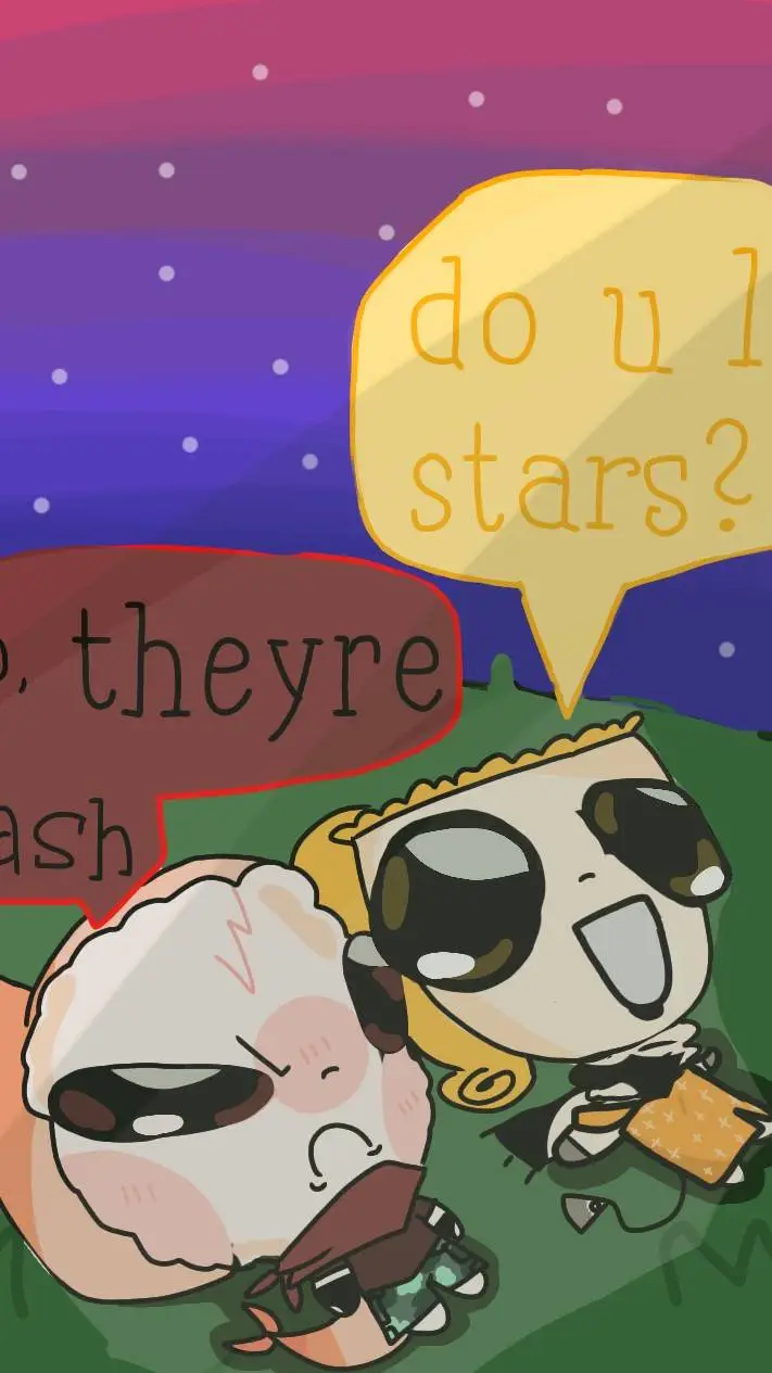 ai character: sad dandy...? background