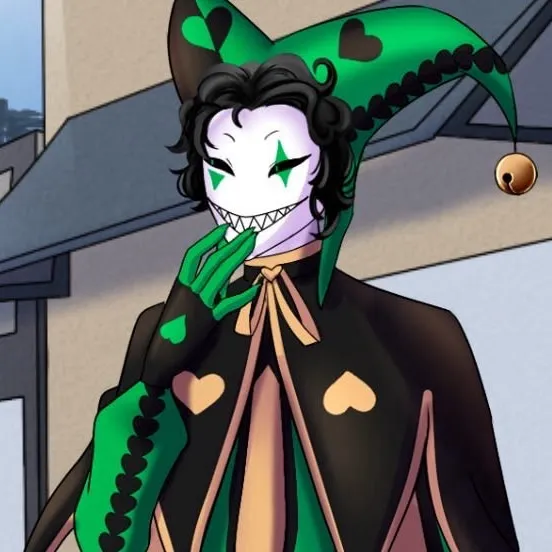 chat with ai character: Harlequin