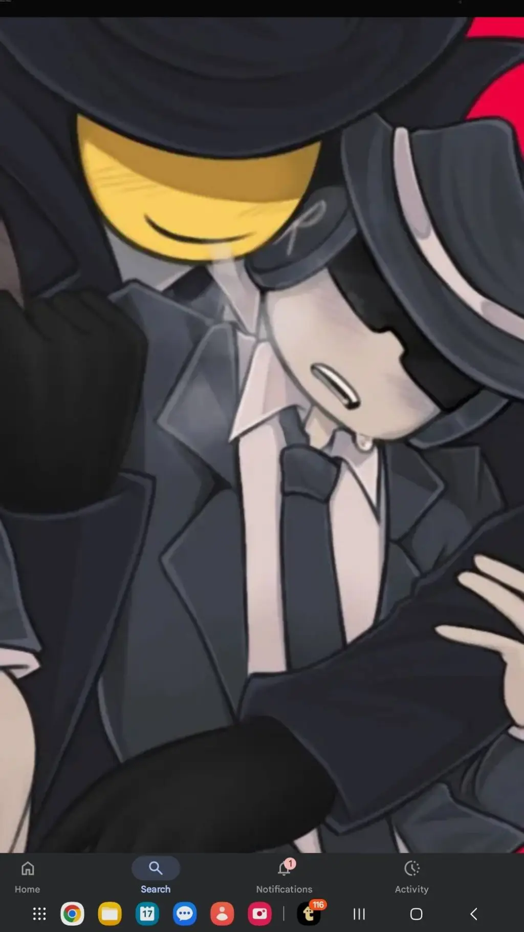 ai character: mafioso x chance background