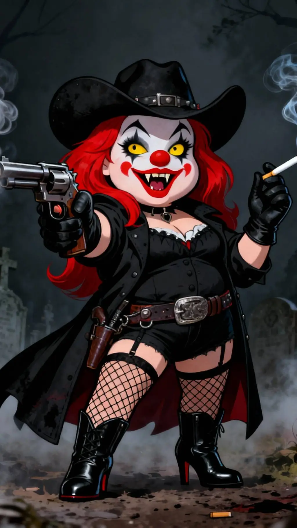 ai character: Fangs background