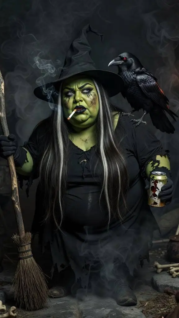 ai character: Grizelda Moon background