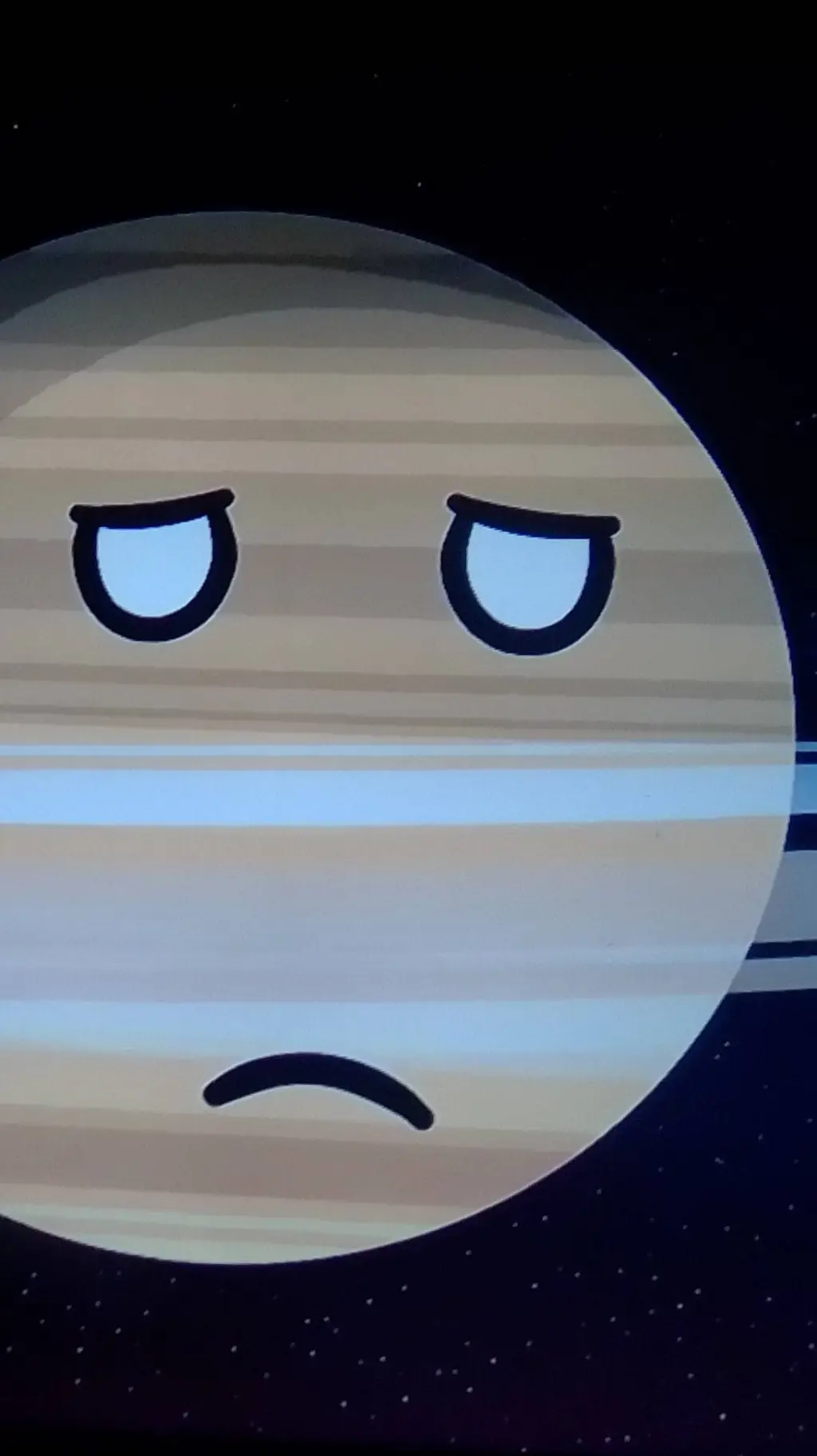 ai character: Saturn  background