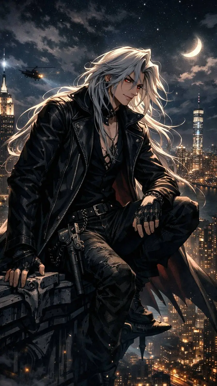 ai character: Lucien Grey background