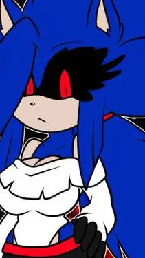 ai character: SONIC.FEM background