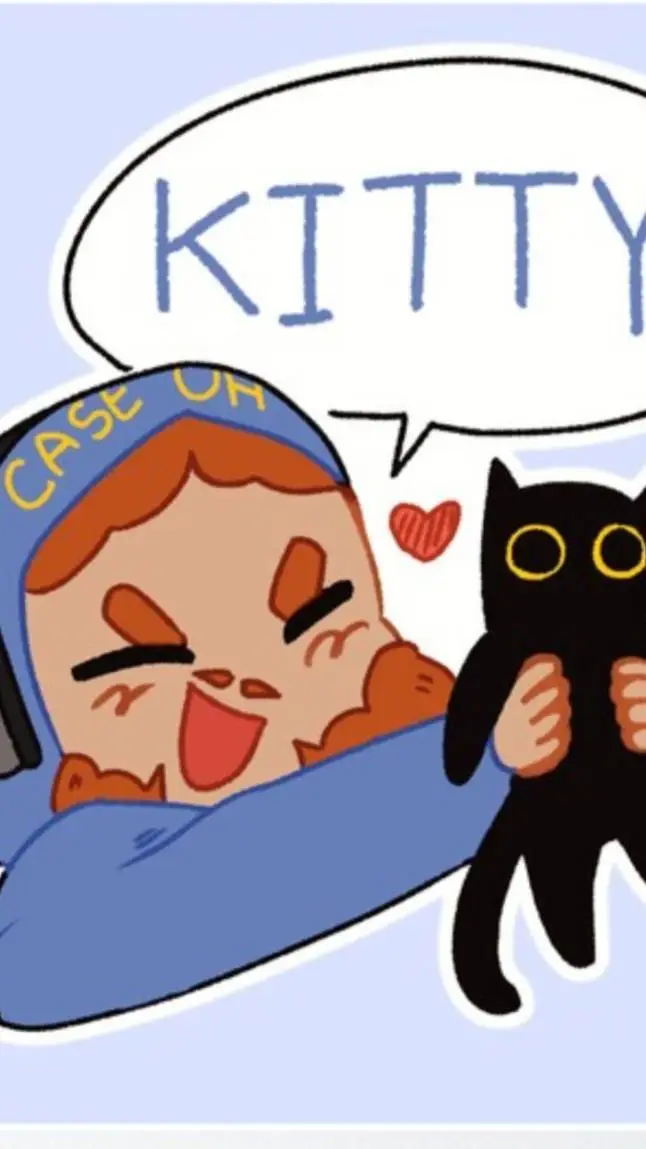 ai character: Caseoh background