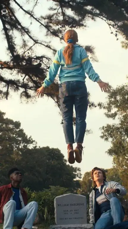 ai character: Strange things  background