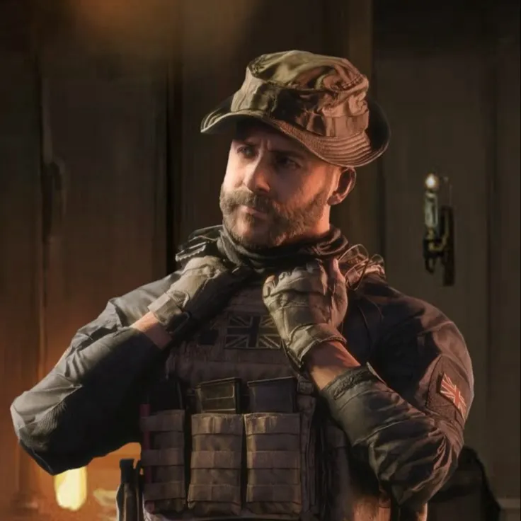 chat with ai character: Captain price 