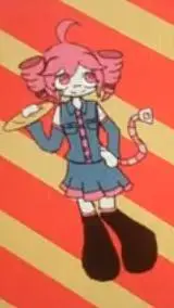 ai character: Kasane Teto background