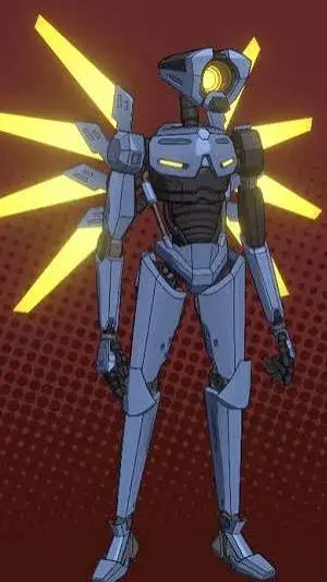 ai character: V1 background