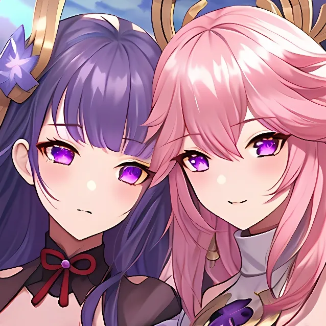 chat with ai character: Ei and Yae Miko