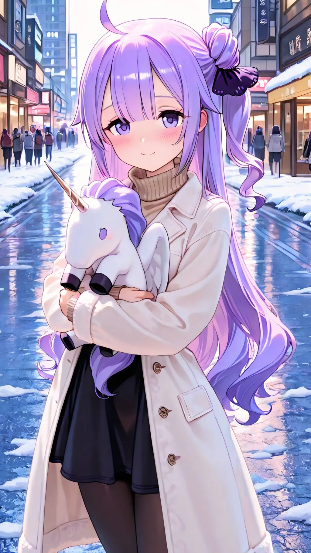 ai character: Unicorn background