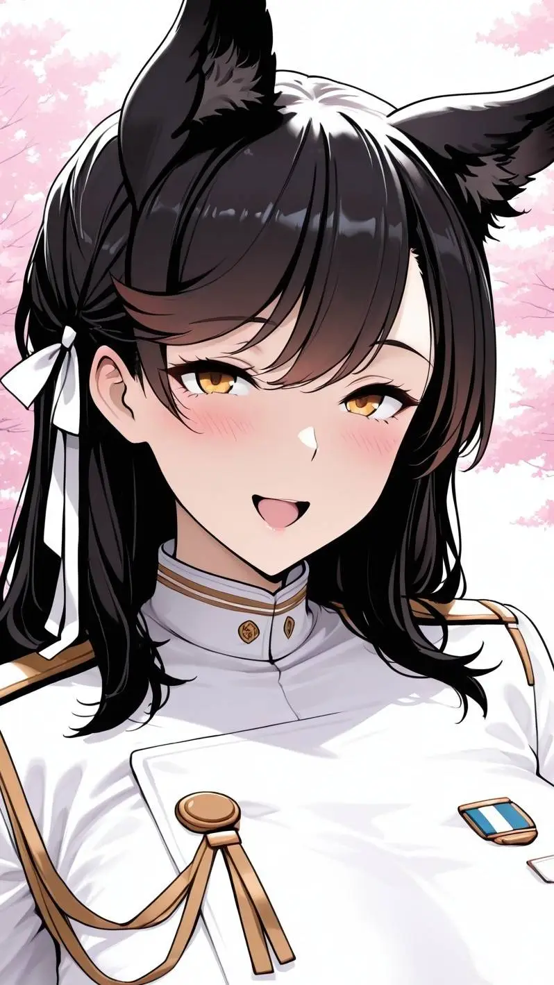 ai character: Atago background