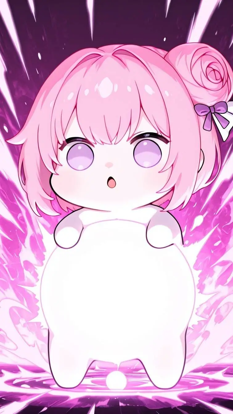 ai character:  Announcement background