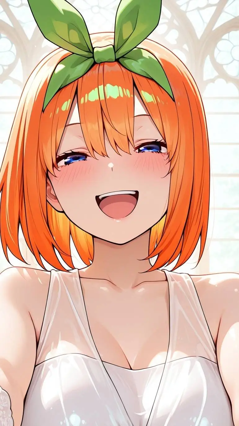 ai character: Yotsuba Nakano background