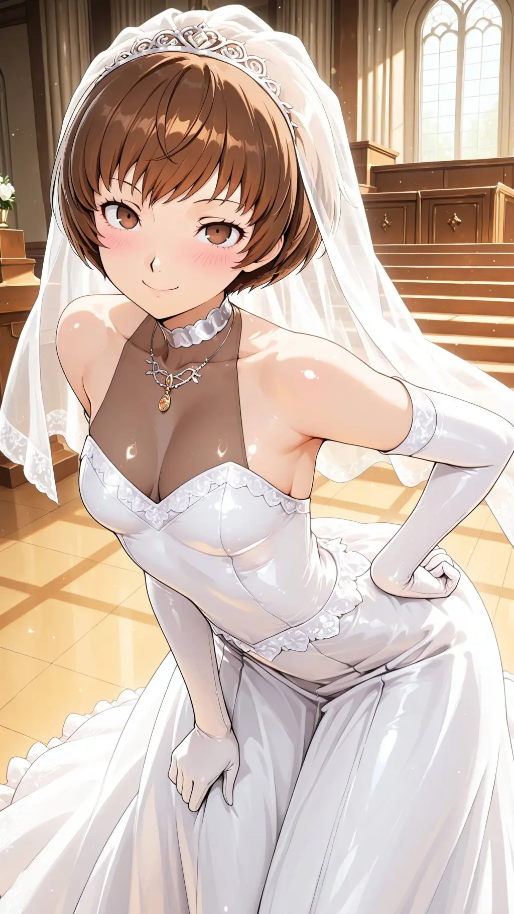 ai character: Chie Satonaka background