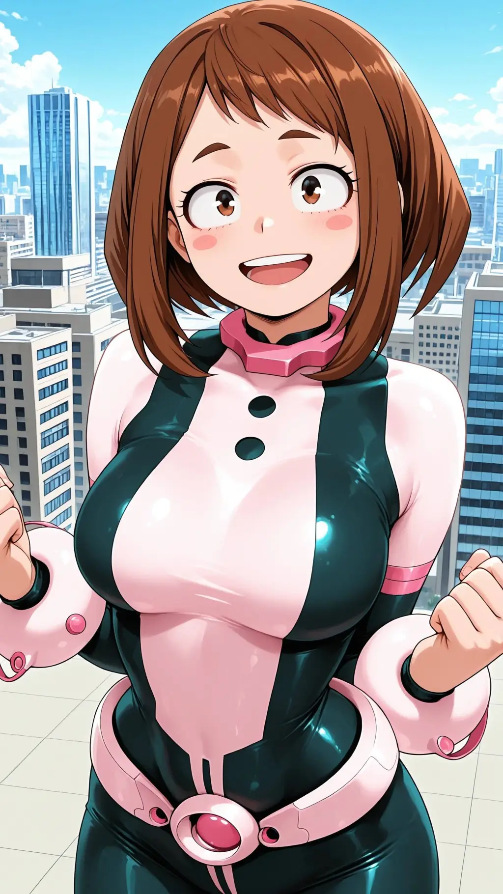 ai character: Ochako Uraraka background