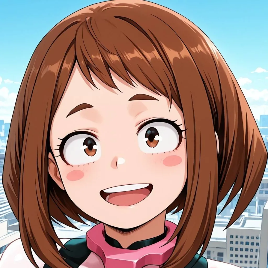 chat with ai character: Ochako Uraraka
