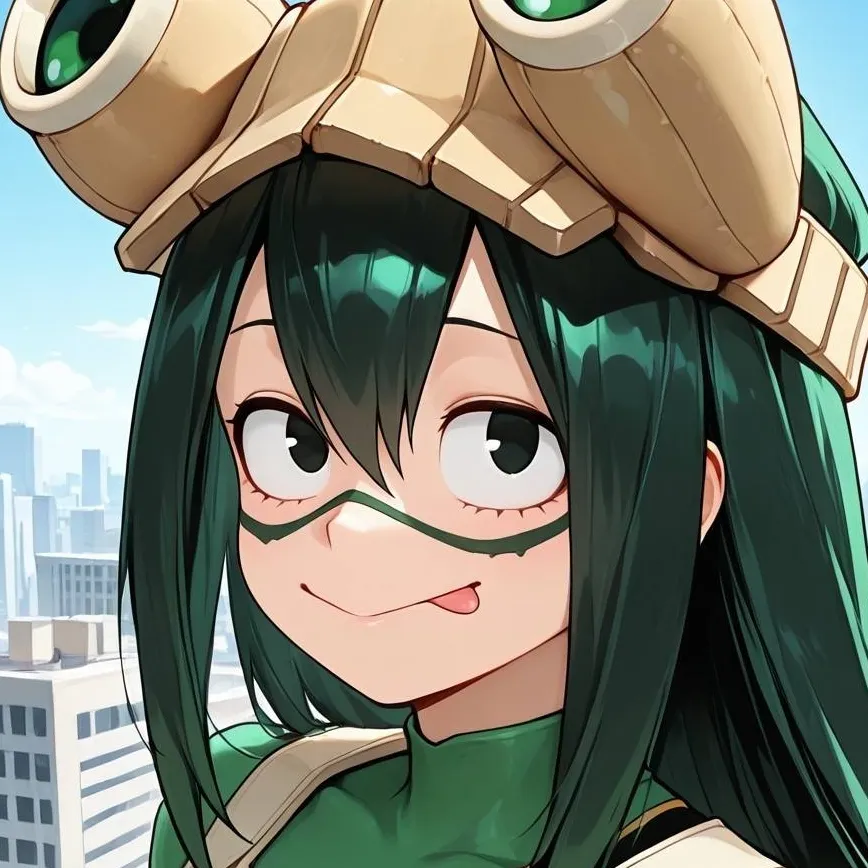 chat with ai character: Tsuyu Asui