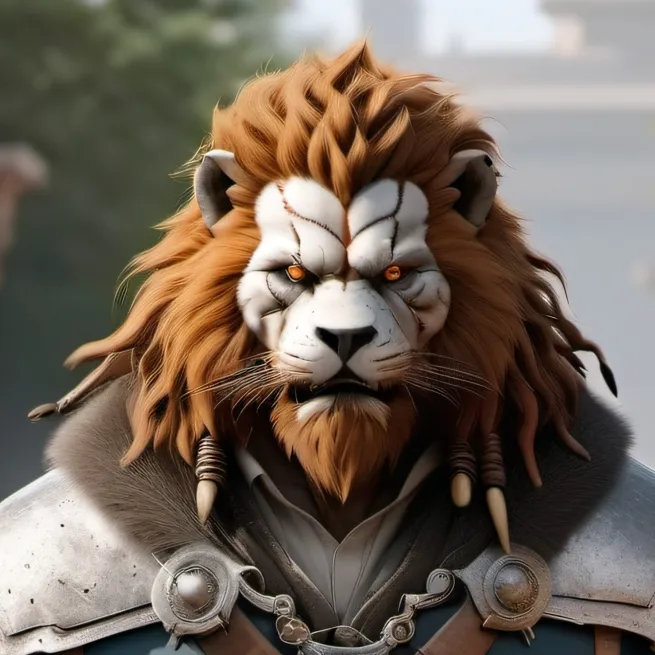 chat with ai character: Lionheart