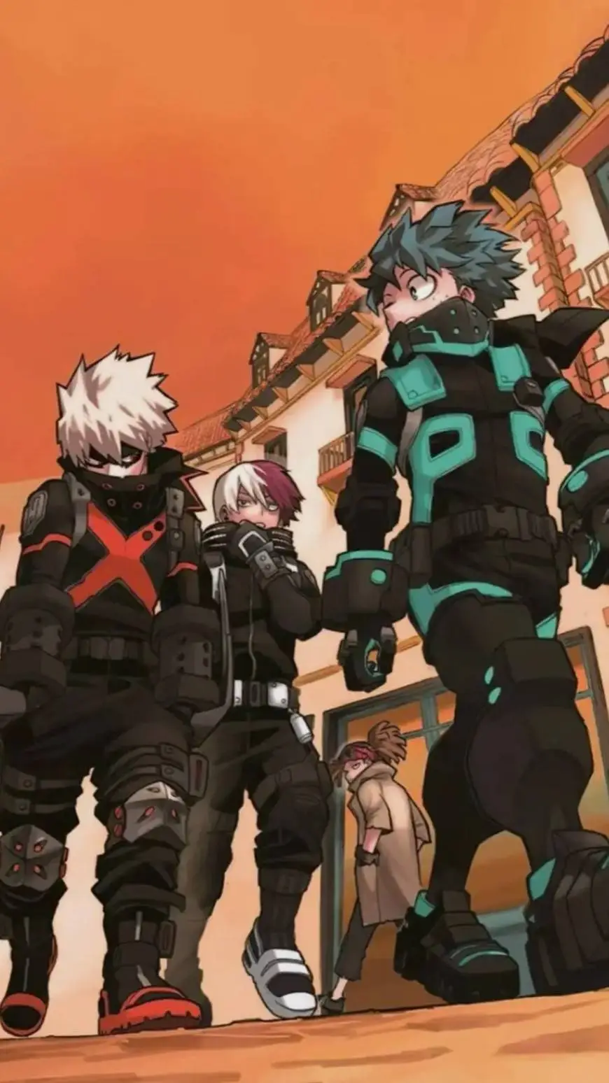 ai character: mha friends background