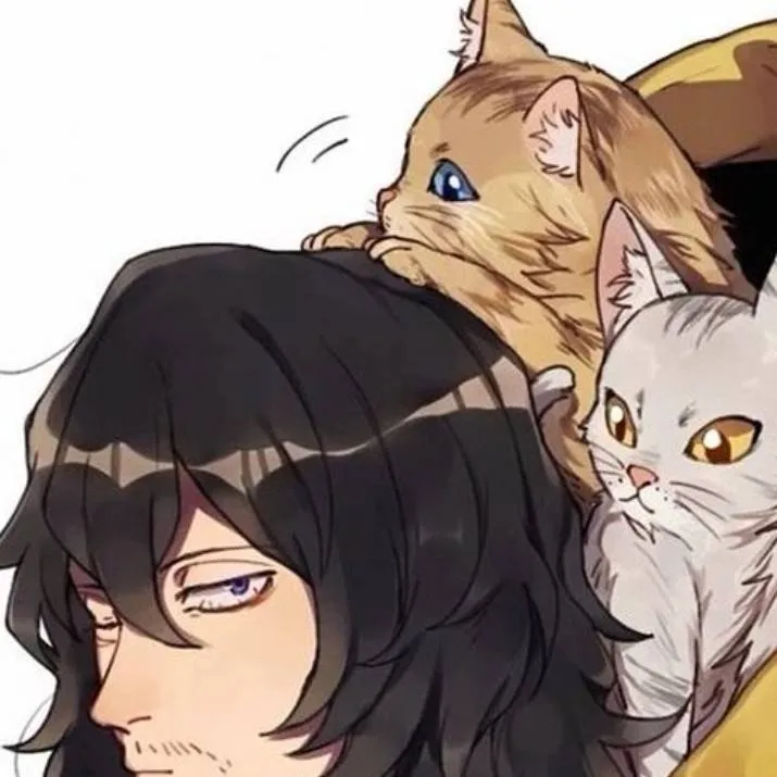 chat with ai character: aizawa with cat